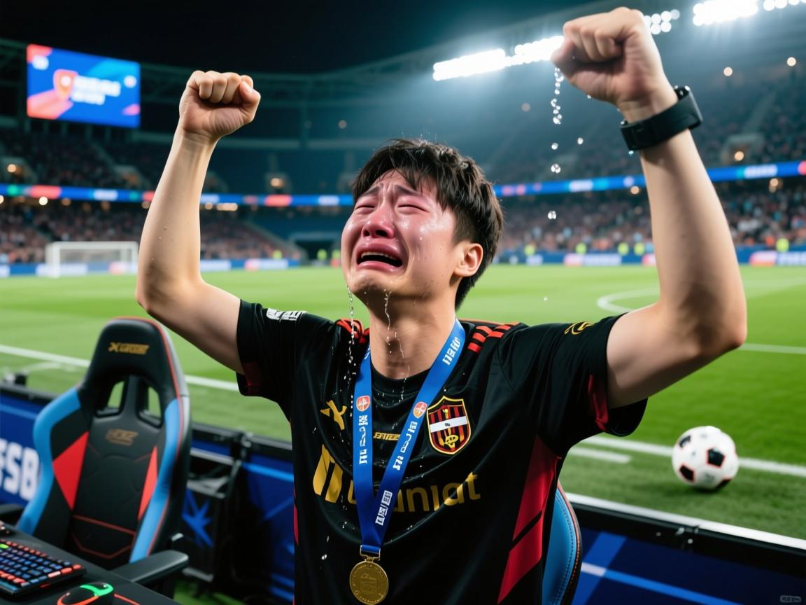 感人瞬间！选手胜利泪洒赛场，感恩支持